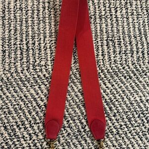 Hermès Red Sangle Strap in Epsom